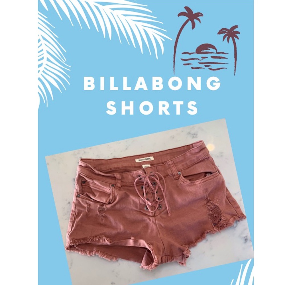 Billabong Coral Color Shorts